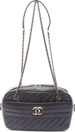 Chanel Leather Coco Mark Shoulder Bag