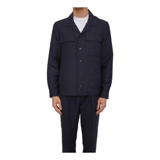 Antony Morato Casual Shirts, male, Blue, Size: S Camicia Manica Lunga