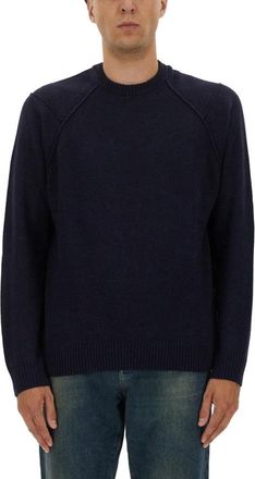 Woolrich Classic Crew Neck Choker With Ribbed Details