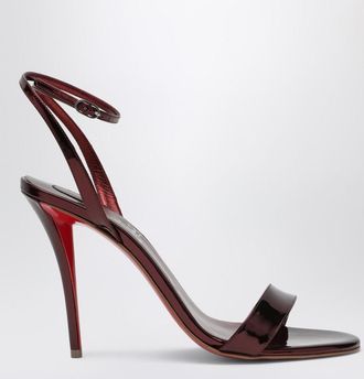 Christian Louboutin Brown Palio Miss Z High-Heeled Sandals