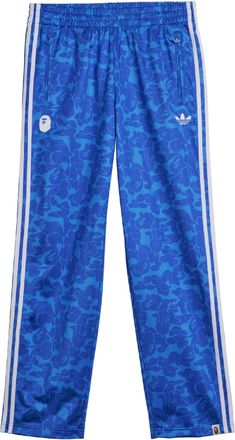 adidas Originals ADIDAS Originals Mens Bape Firebird Trackpant in Blue - Size X-Small