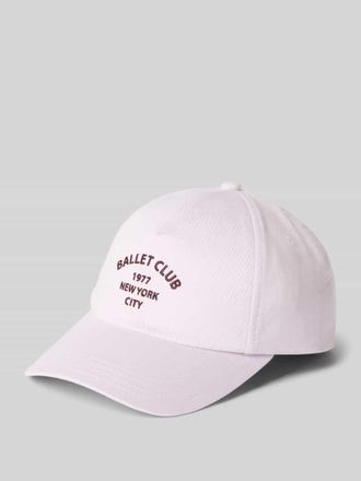 Boss Orange by Hugo Boss BOSS Orange Basecap aus reiner Baumwolle Modell LETTYE-SL in Flieder, Gr&ouml;&szlig;e 1