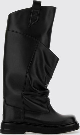 The Attico Stivale Robin The Attico in pelle drappeggiata