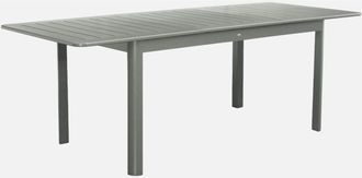 Sweeek Sweeek - Tavolo da giardino allungabile in alluminio, 8 posti
