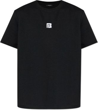Balmain Hombre, Camisetas, Negro, Talla: M
