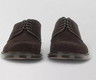 Doucal's leather derby shoes