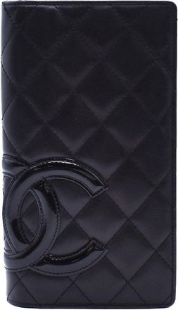 Chanel Cambon Bifold Wallet Quilted Lambskin Leather Wallets Accessory (Pre-Owned)