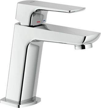 Nobili Mezclador Monomando De Lavabo Con Pulsador En Lat&oacute;n Cromado - Nobili Acquaviva