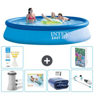 Intex Piscina Easy Set Redonda - 396x84 Cm - 7-piezas S261