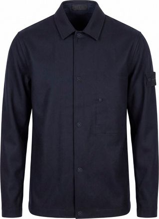 Stone Island Wool Nylon Flannel_S. I. Ghost Shirt