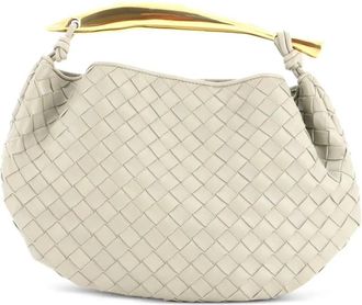 Bottega Veneta Borsa passepartout in nappa con motivo Intrecciato - Verde