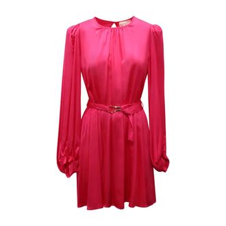 Vicolo Abito WO Dress - female - ViCOLO - Short Dresses - Pink - S - Dresses
