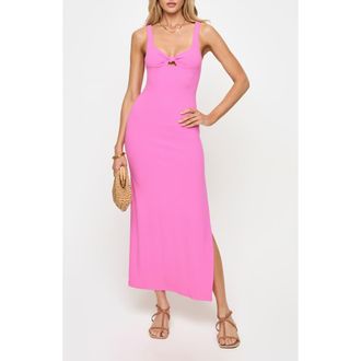 L*Space Alexis Cover-Up Midi Dress in Sweetheart at Nordstrom, Size X-Large