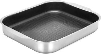KASANOVA Teglia 32x29x6 cm per forno e piano cottura Tri - Ply