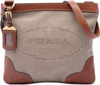 Prada Pre-owned Prada Canvas Canapa Logo Crossbody Ladies HKNPKDS21Q4GC0V7
