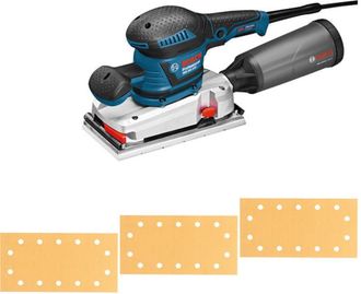 Bosch Professional Gss 280 Ave - Lijadora Orbital (350 W, Vibration Control, Plato Lijador 226 X 114 Mm, En Caja)