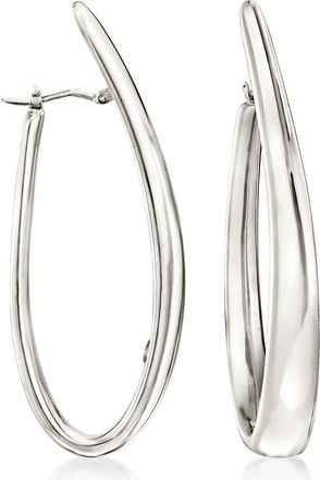 Ross-Simons Italian Sterling Silver Hoop Earrings