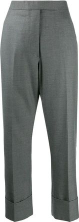 Thom Browne Klassieke broek met rugband, pasvorm 1 in Super 120s Keperstof