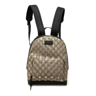 Gucci Pre-owned Gucci Small GG Supreme Bee Backpack Unisex OPK7HOY5T62L1HJH