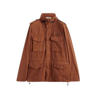 Aspesi Field Sobrecamisa Jas - Heren - Zomerjassen - Bruin - XL - Jassen