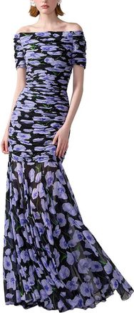 Carolina Herrera Gathered Gown