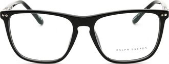 Ralph Lauren 0RL6242U Rectangular Acetate Eyeglasses - Black