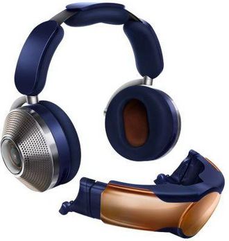 Dyson Zone Absolute+ Noise Cancelling Headphones With Magnetic Air Filter Prussian Blue/ Bright Copper Eu 376067-01