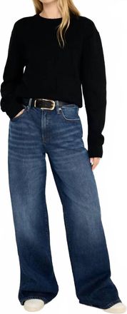 Good American Good Ease Relaxed Jeans In Indigo