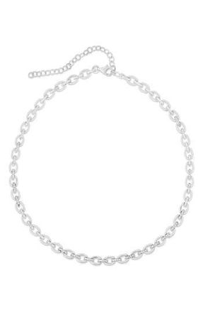 Glaze Jewelry Pav&eacute; CZ Choker Necklace in Silver at Nordstrom Rack