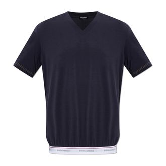 Dsquared2 Hombre, Camisetas, Azul, Talla: 2XL