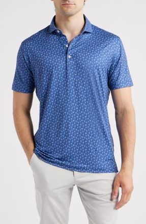 Johnnie-O Pin Up Featherweight Performance Polo in Lake at Nordstrom Rack, Size Medium