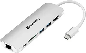 Sandberg Estaci&oacute;n De Acoplamiento Usb-c Sandberg 61w 136-18