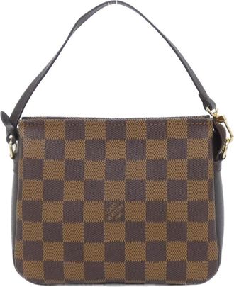 Louis Vuitton Ebene Coated Canvas Pouch (Pre-Owned)