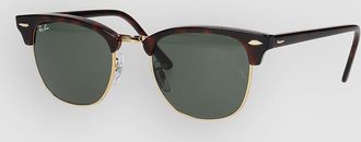 Ray-Ban Clubmaster Mock Tortoise/Arista Occhiali da Sole marrone