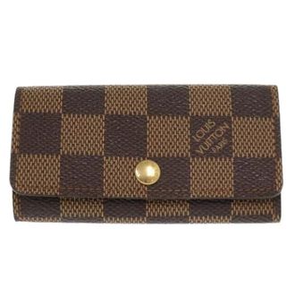 Louis Vuitton Portachiavi in Tela Pre-owned - - Pre-owned - Donna - Marrone - ONE SIZE