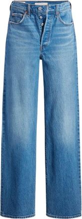 Levi's Vaqueros Ribcage de Tiro Alto - Jeans - Mujer - Azul - W30 L32