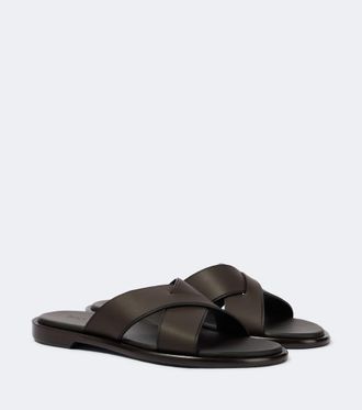 Ermenegildo Zegna Leather sandals