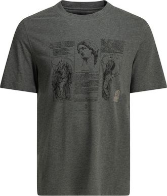 Brunello Cucinelli T Shirt Brunello Cucinelli Girocollo Con Stampa