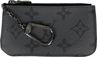 Louis Vuitton Black Monogram Eclipse Noir Monogram Eclipse Monogram Reverse Coin Purse/Coin Case (Pre-Owned)