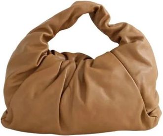 Bottega Veneta Pre-owned The Shoulder Pouch - Dames - Vintage Handtas - Bruin - ONE Size - Leer - Vintage