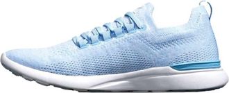 Athletic Propulsion Labs Womens Techloom Breeze Shoes In Ice Blue/white/melange