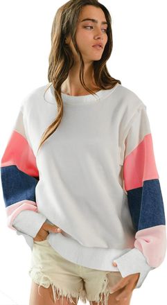 Azura Exchange Gekleurde Lange Mouwen Trui