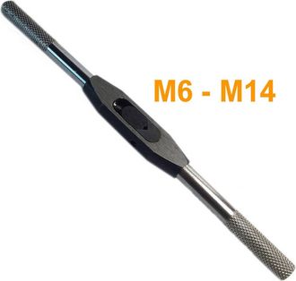 Trade Shop Trade Shop - Chiave Giramaschio A Barra Regolabili Per Filiera Raccordi In Lega M6-m14