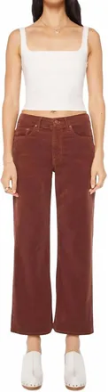 Mother Mid Rise Maven Ankle Pants In Hopscotch Aztec