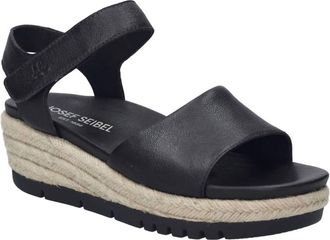 Josef Seibel Womens Miranda Sandal In Black