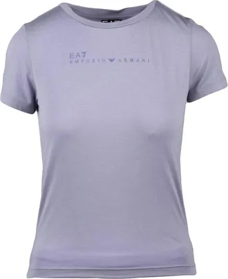 Emporio Armani Emporio Armani Ea7, Tops, Dames, Paars, L, Polyester, EA7 Emporio Armani t-shirt
