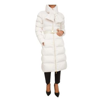 Elisabetta Franchi Mujer, Abrigos, Blanco, Talla: S