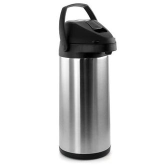 MegaChef 5L Stainless Steel Airpot Hot Water Dispenser for Coffee and Tea in Silver at Nordstrom