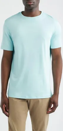 Robert Barakett Georgia Pima Cotton T-Shirt in Bright Aqua at Nordstrom, Size Xxx-Large
