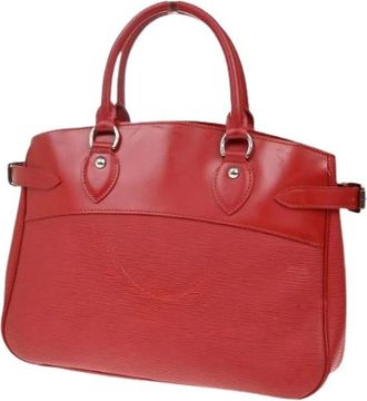 Louis Vuitton Pre-owned Handbags, female, Red, Size: ONE SIZE Pre-owned Vintage Leather Handbag